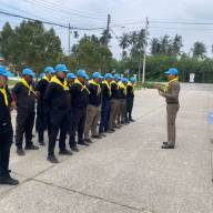 กิจกรรมจิตอาสาเพื่อพัฒนาสถานีตำรวจภูธรละแม เพื่อเฉลิมพระเกียรติพระบาทสมเด็จพระมงกุฏเกล้าเจ้าอยู่หัว เนื่องในวันคล้ายสวรรคต ครบ 100 ปี