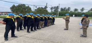 กิจกรรมจิตอาสาเพื่อพัฒนาสถานีตำรวจภูธรละแม เพื่อเฉลิมพระเกียรติพระบาทสมเด็จพระมงกุฏเกล้าเจ้าอยู่หัว เนื่องในวันคล้ายสวรรคต ครบ 100 ปี