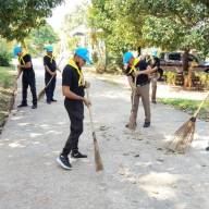 กิจกรรมจิตอาสาพัฒนา ทำความสะอาด ปรับปรุงภูมิทัศน์ เนื่องในวันสำคัญทางศาสนา