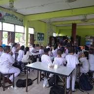 ให้ความรู้เรื่องการป้องกันการถูกล่อลวงเพื่อการค้ามนุษย์ และรู้เท่าทันภัยล่วงละเมิดทางเพศออนไลน์